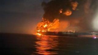 Морски дрон е атакувал танкер от сенчестия флот на Русия в Черно море